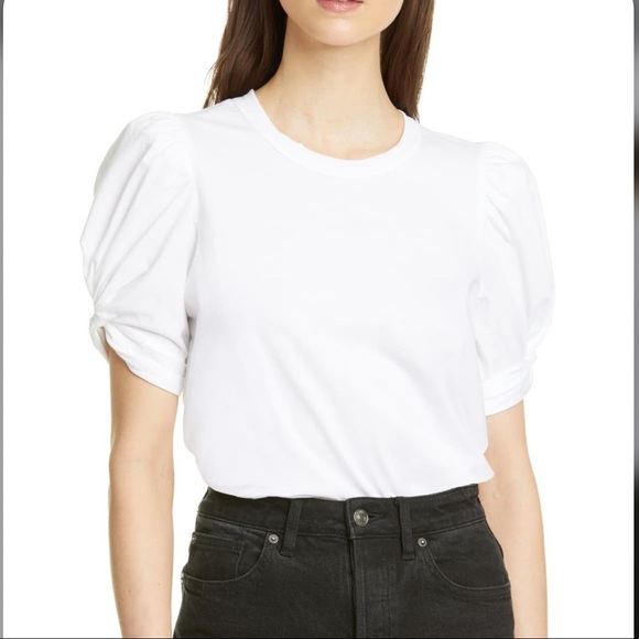 A.L.C. Kati puff sleeve tee nwot - Picture 1 of 7